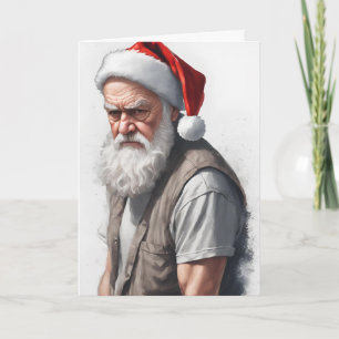 Funny Politisch inkorrekt frohe Weihnachten Karte