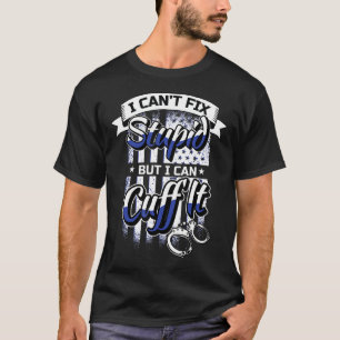 Funny Polizist Gift - Handcuffs Police Law Enforce T-Shirt