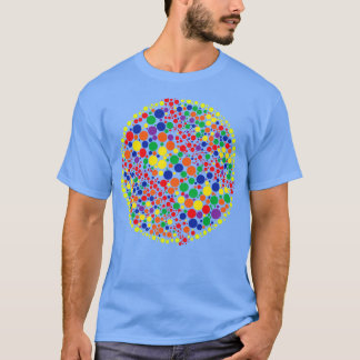 Funny Polka Dot Softball Lover Player Internationa T-Shirt