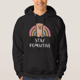 Funny Pom Pomeranian Lover Gift For Women Men Hoodie