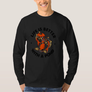 Funny Pond Koi Fisch für Nishikigoi Karpfen Lover  T-Shirt