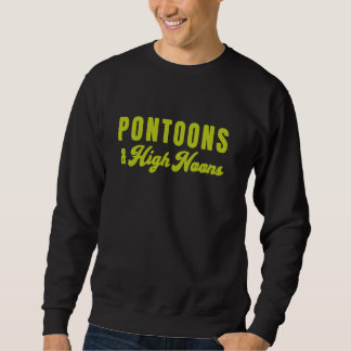 Funny Pontoon Boat, Summer Vacation Party, See Ri Sweatshirt