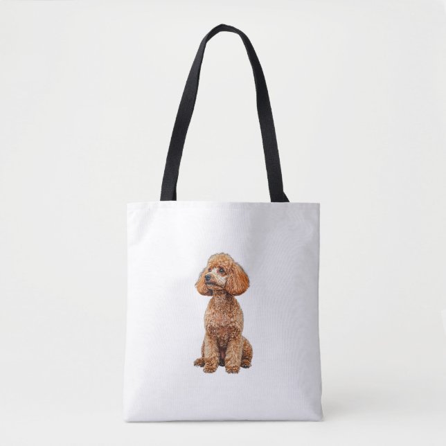 Funny Poodle Animal Lover Hunde Graphic Niedlich D (Vorderseite)