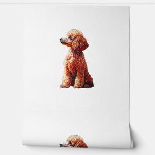 Funny Poodle Animal Lover Hunde Graphic Niedlich D Tapete