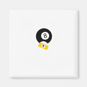 Funny Pool 9 Ball oder 8 Ball Rackem Up Billard Magnet