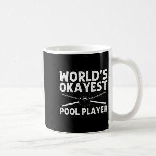Funny Pool Art für Männer Frauen Billard Lover Poo Kaffeetasse