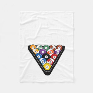 Funny Pool Payer Nizza Rack Shirt Fleecedecke