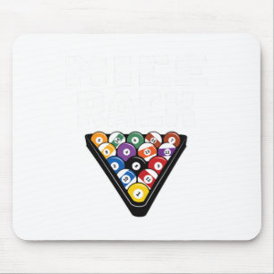 Funny Pool Payer Nizza Rack Shirt Mousepad