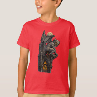 Funny Pooping Gargoyle T-Shirt