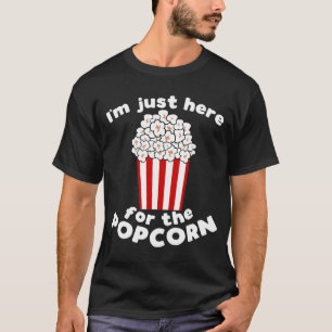 Funny Popcorn T - Shirt