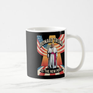 Funny Pope & amp; Präsident Donald Trump, katholis Kaffeetasse