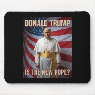 Funny Pope & amp; Präsident Donald Trump, katholis Mousepad