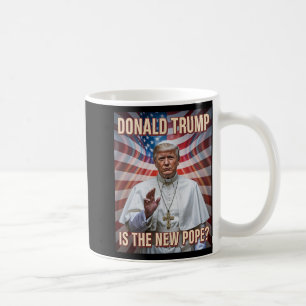 Funny Pope und Präsident Donald Trump Kaffeetasse