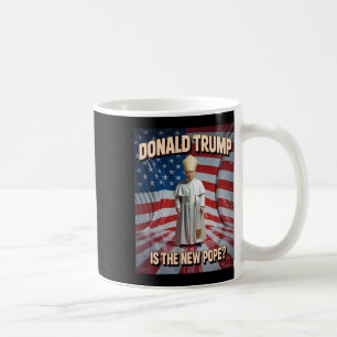 Funny Pope und Präsident Donald Trump Kaffeetasse