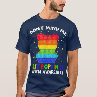 Funny Poppin Bear Autismus Bewusstsein Matching Se T-Shirt