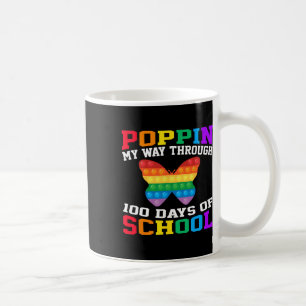 Funny Poppin meinen Weg durch 100 Tage der Schule Kaffeetasse