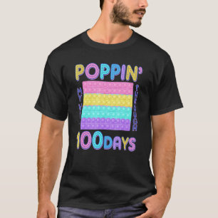 Funny Poppin meinen Weg durch 100 Tage der Schule T-Shirt