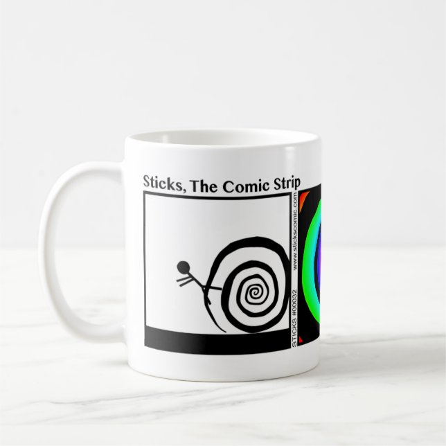 Funny Portal Stickman Tasse - 032 (Links)