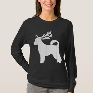 Funny Portugiesischer Wasserhund Weihnachtsmann An T-Shirt