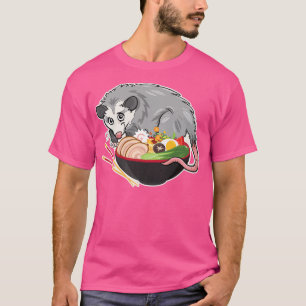 Funny Possum Ramen Noodle LoverAnime Japanisch T-Shirt