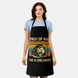 Funny Possum Zitat - Zunächst einmal bin ich ein G Schürze