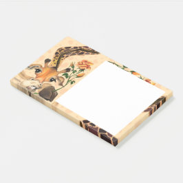 Funny Post it Notes mit romantischer Giraffe Post-it Klebezettel