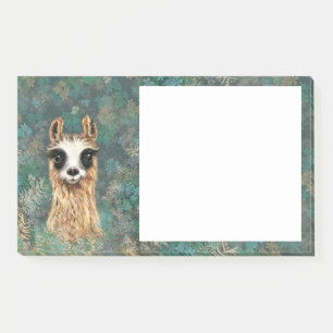 Funny Post it Notes Neugieriges Baby Llama Post-it Klebezettel