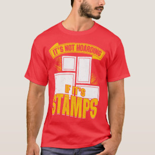 Funny Postage Briefmarke Sammlergeschenk T-Shirt