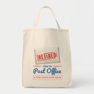 Funny Postal Mail Carrier Retirement Swag Tragetasche