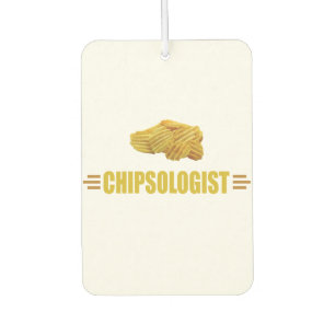 Funny Potato Chip Liebhaber Autolufterfrischer