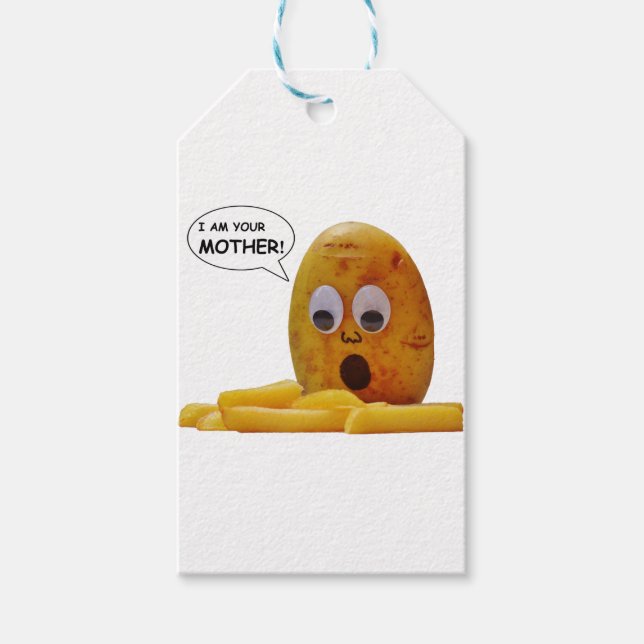 Funny Potato Geschenkanhänger (Vorderseite)