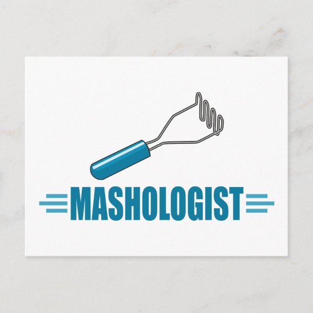 Funny Potato Masher Postkarte (Vorderseite)