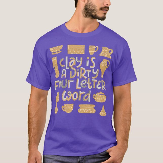 Funny Pottery Clay Zitat für Potters Premium T-Shirt (Vorderseite)