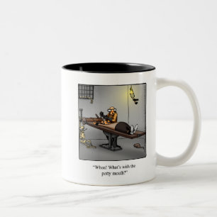 Funny "Potty Mouth" Tasse Geschenk