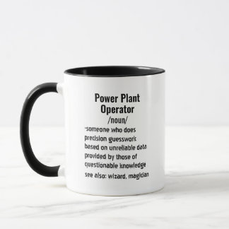 Funny Power Pflanze Operator Definition Geschenke Tasse