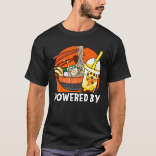 Funny Powered by Ramen T-Shirt