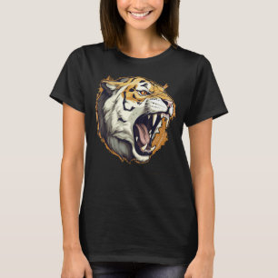 Funny prähistorischer Saberzahn für Tiere und Mamm T-Shirt