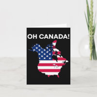 Funny Präsident Donald Trump Oh Kanada USA Amerika