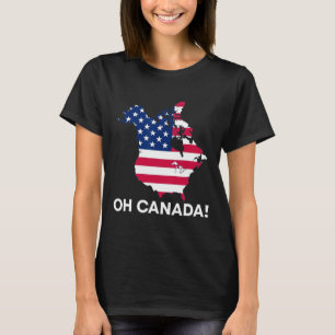 Funny Präsident Donald Trump Oh Kanada USA Amerika T-Shirt