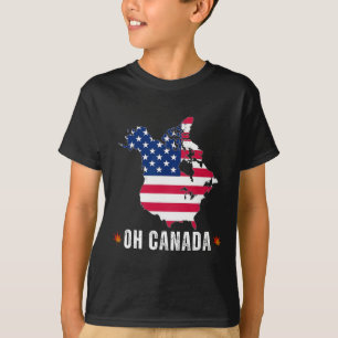 Funny Präsident Donald Trump Oh Kanada USA Amerika T-Shirt