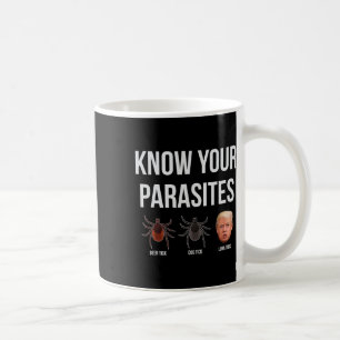 Funny Präsident Donald Trump Parasite Lunatic T Sh Kaffeetasse