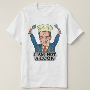 Funny Präsident Richard Nixon Ich bin kein Koch-Ko T-Shirt