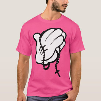 Funny Praying Hands T-Shirt