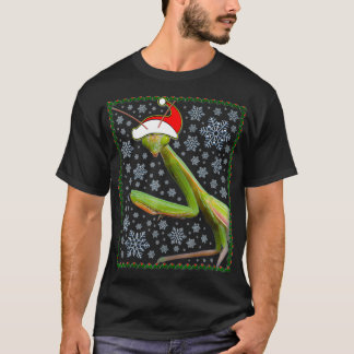 Funny Praying Mantis Geschenk Weihnachten (2) T-Shirt