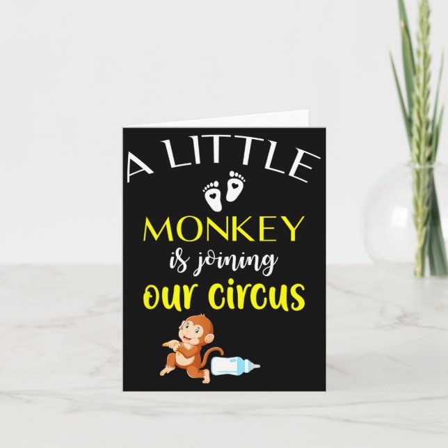 Funny Pregnancy Announcement New Baby Reveal  Karte (Vorderseite)