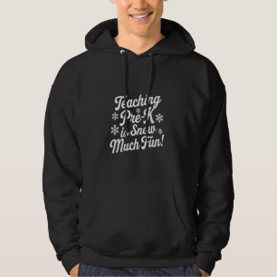 Funny PreK Teacher Shirt Weihnachtsschnee Viel Spa