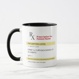 Funny Prescription Coffee Tasse - Krankenschwester