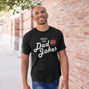 Funny Press für Vater Jokes T-Shirt