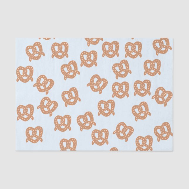 Funny Pretzel Tissue Seidenpapier (Vorderseite)