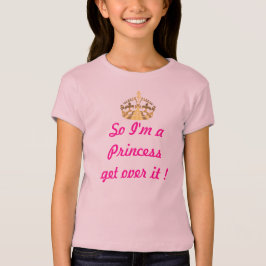 Funny Princess-Text T-Shirt